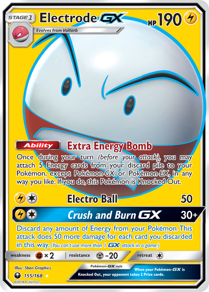 Electrode GX (155/168) [Sun & Moon: Celestial Storm] | Galaxy Games LLC