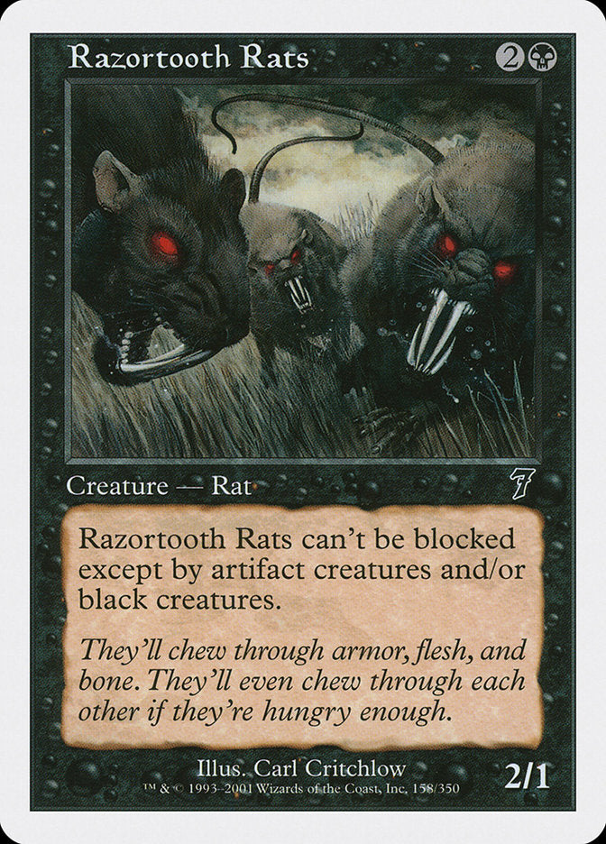Razortooth Rats [Seventh Edition] | Galaxy Games LLC