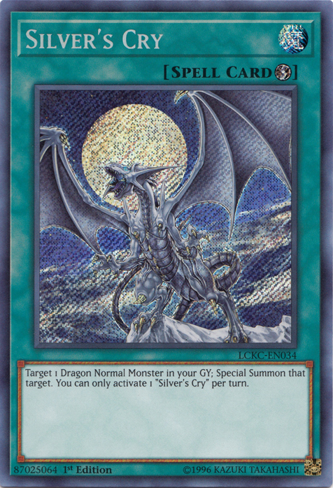 Silver's Cry [LCKC-EN034] Secret Rare | Galaxy Games LLC