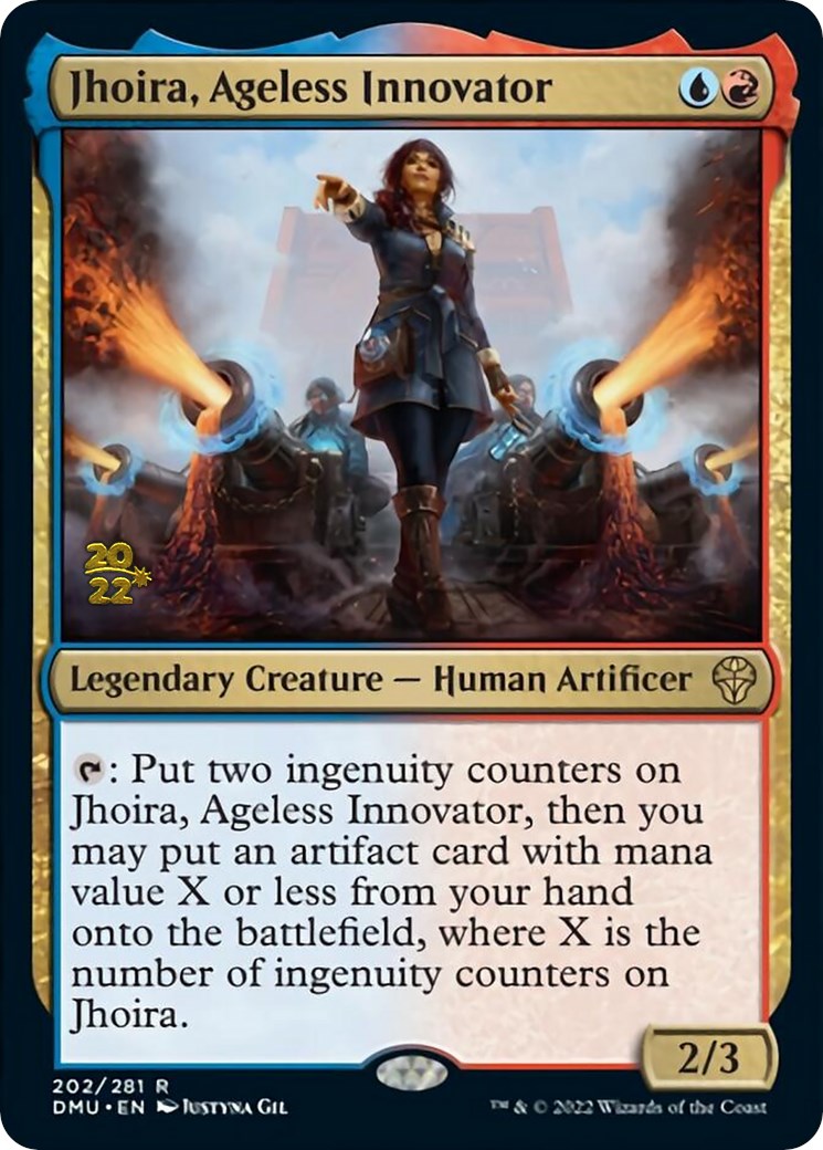 Jhoira, Ageless Innovator [Dominaria United Prerelease Promos] | Galaxy Games LLC