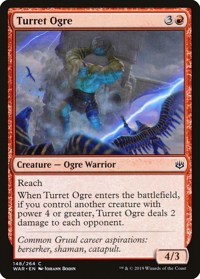 Turret Ogre [War of the Spark] | Galaxy Games LLC