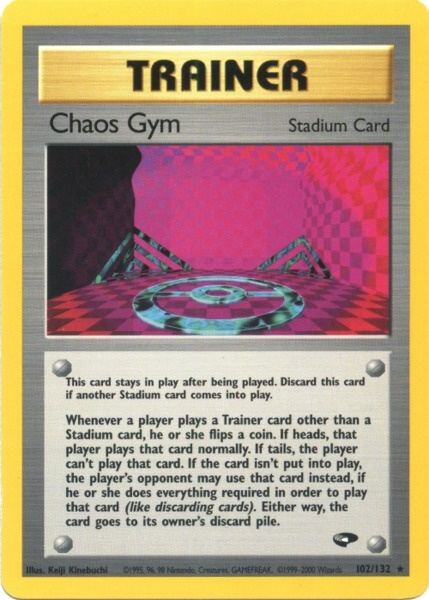 Chaos Gym (102/132) [Gym Challenge Unlimited] | Galaxy Games LLC