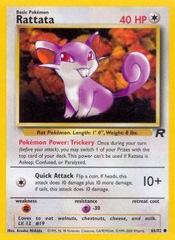 Rattata (66/82) [Team Rocket Unlimited] | Galaxy Games LLC