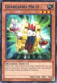 Geargiano Mk-II (Blue) [DL18-EN007] Rare | Galaxy Games LLC