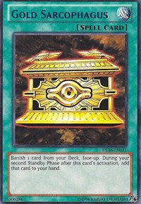 Gold Sarcophagus (Purple) [DL18-EN011] Rare | Galaxy Games LLC
