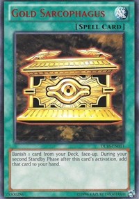 Gold Sarcophagus (Red) [DL18-EN011] Rare | Galaxy Games LLC
