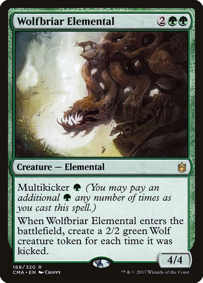 Wolfbriar Elemental [Commander Anthology] | Galaxy Games LLC