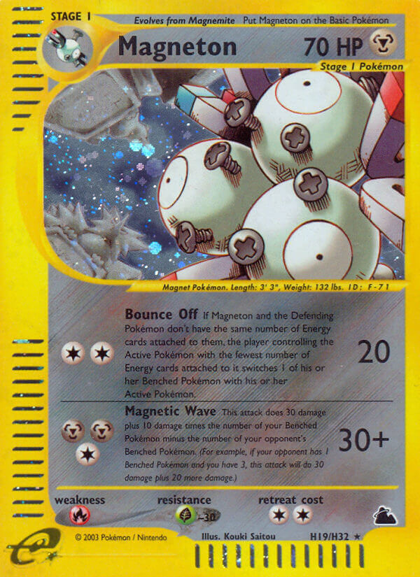 Magneton (H19/H32) [Skyridge] | Galaxy Games LLC