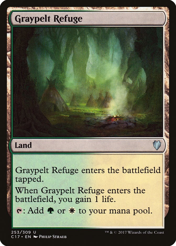 Graypelt Refuge [Commander 2017] | Galaxy Games LLC