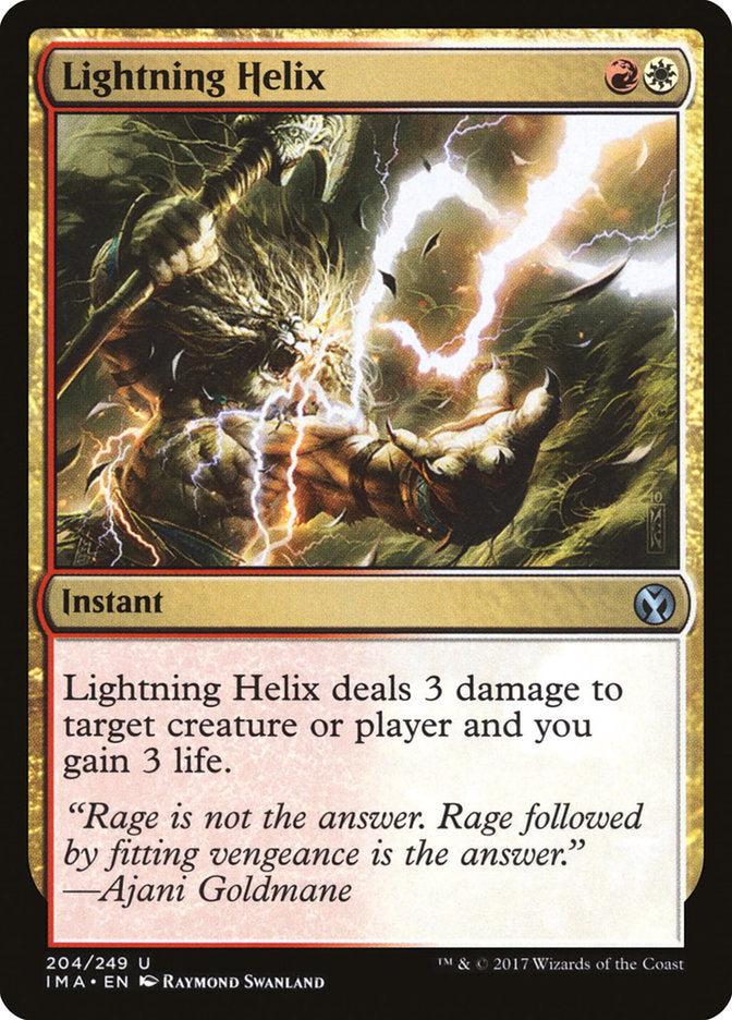 Lightning Helix [Iconic Masters] | Galaxy Games LLC