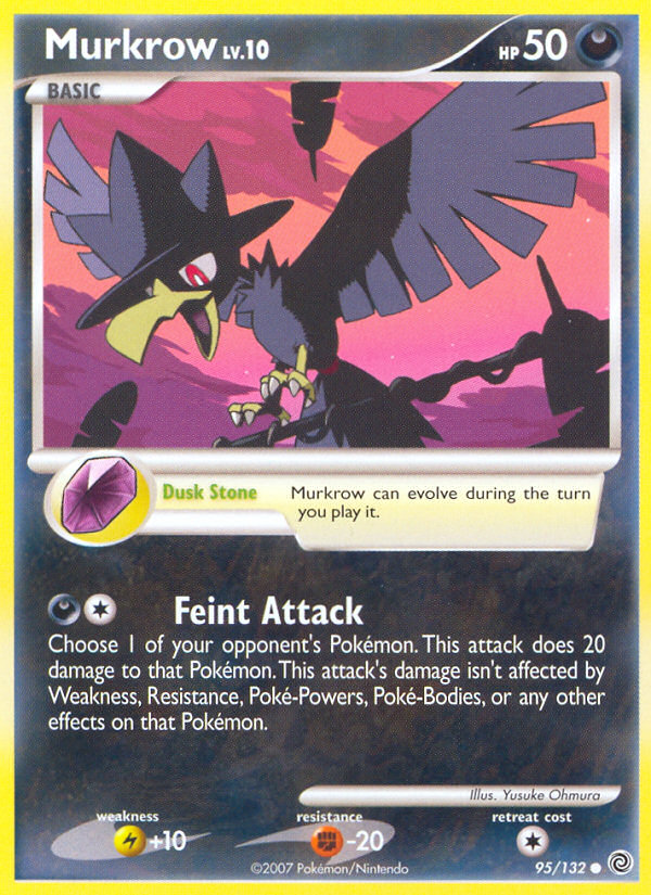 Murkrow (95/132) [Diamond & Pearl: Secret Wonders] | Galaxy Games LLC