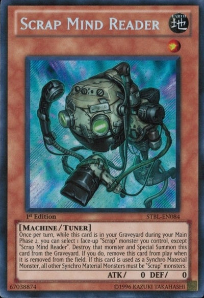 Scrap Mind Reader [STBL-EN084] Secret Rare | Galaxy Games LLC