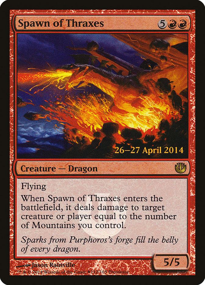 Spawn of Thraxes [Journey into Nyx Prerelease Promos] | Galaxy Games LLC