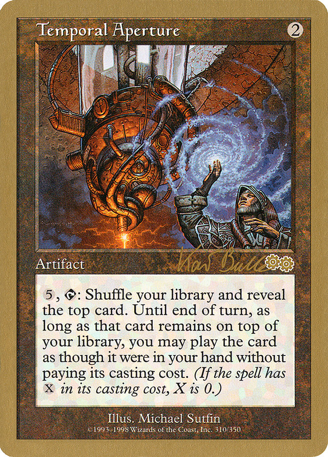 Temporal Aperture (Kai Budde) [World Championship Decks 1999] | Galaxy Games LLC
