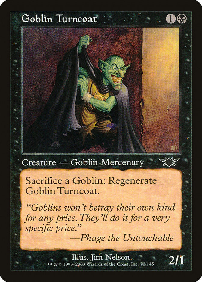 Goblin Turncoat [Legions] | Galaxy Games LLC
