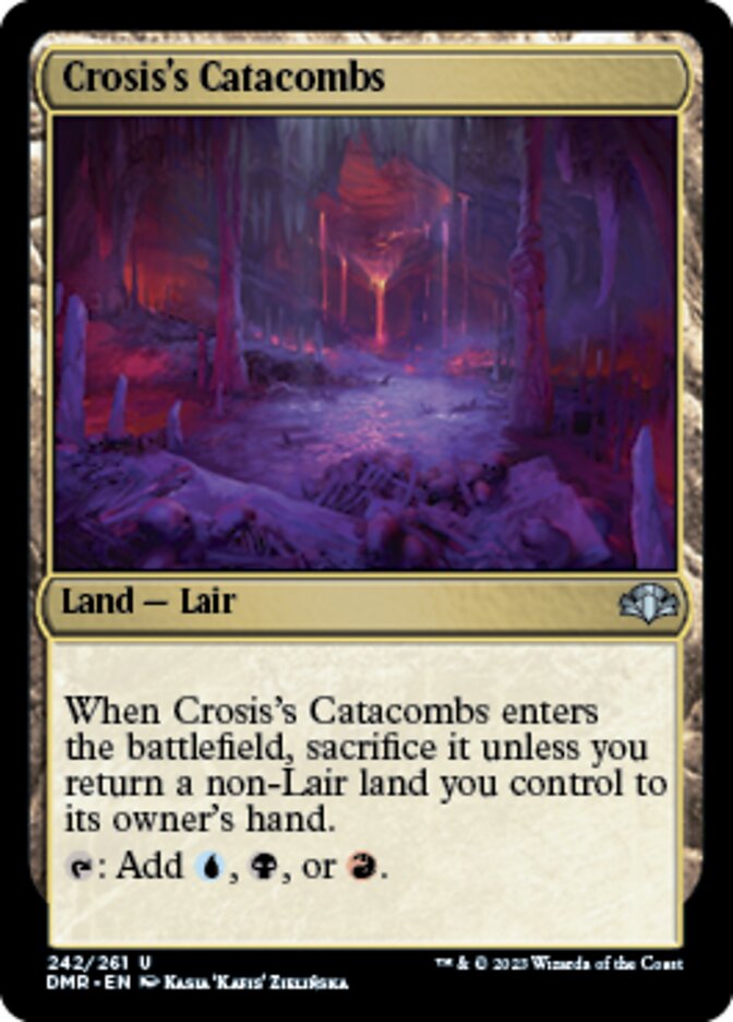 Crosis's Catacombs [Dominaria Remastered] | Galaxy Games LLC