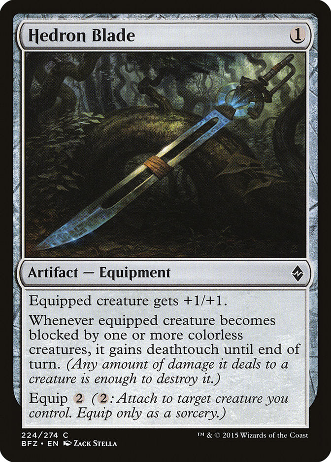 Hedron Blade [Battle for Zendikar] | Galaxy Games LLC
