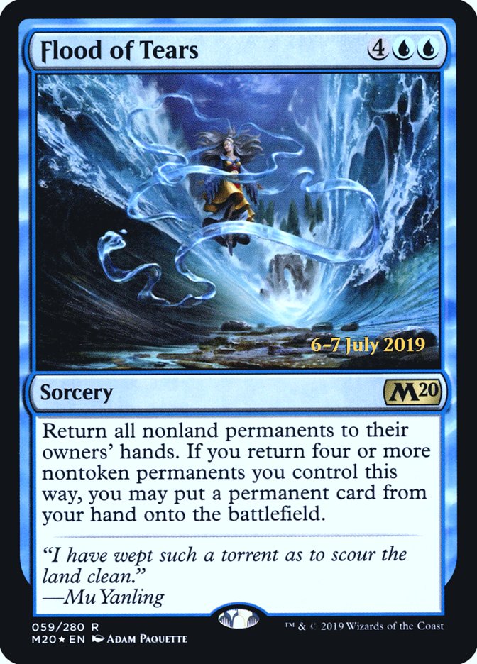 Flood of Tears [Core Set 2020 Prerelease Promos] | Galaxy Games LLC