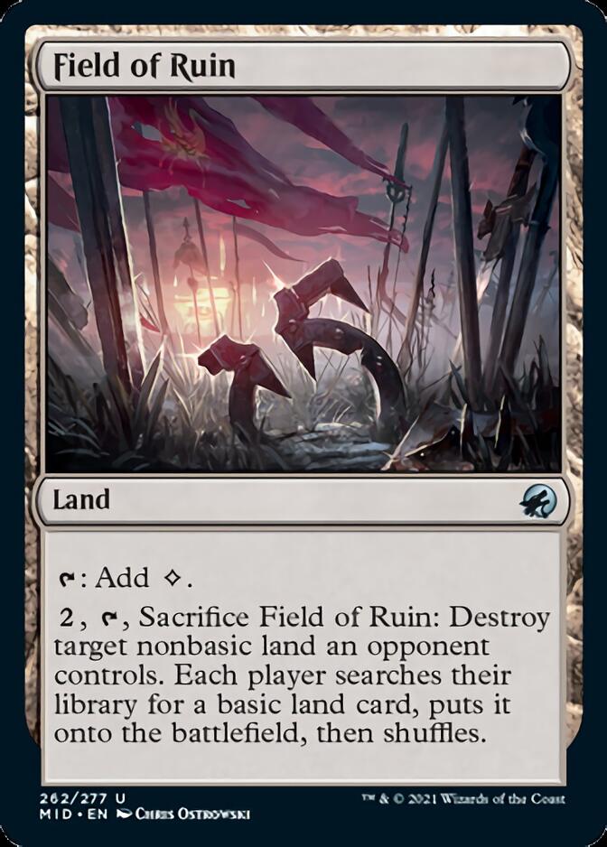 Field of Ruin [Innistrad: Midnight Hunt] | Galaxy Games LLC