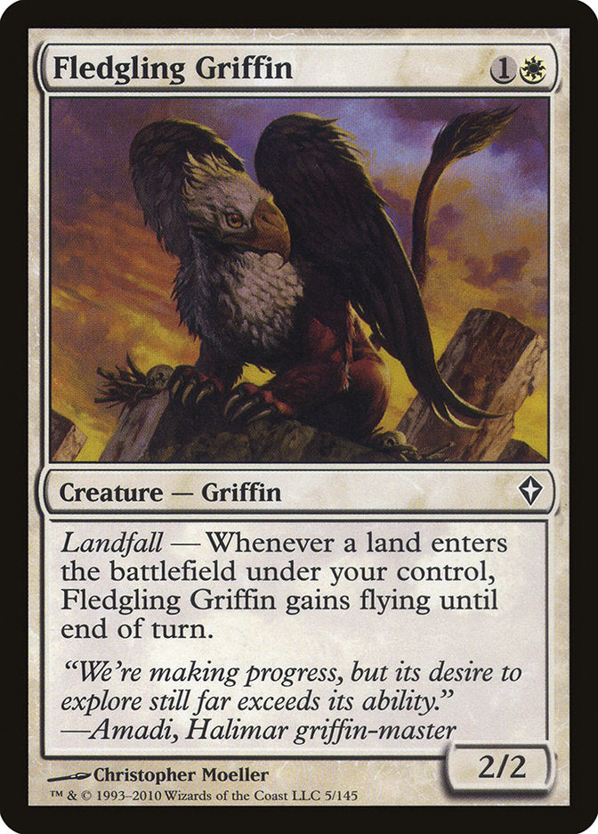 Fledgling Griffin [Worldwake] | Galaxy Games LLC
