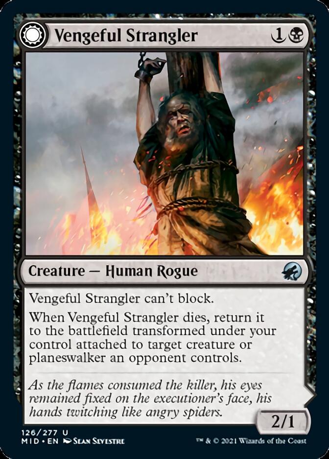 Vengeful Strangler // Strangling Grasp [Innistrad: Midnight Hunt] | Galaxy Games LLC