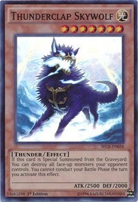 Thunderclap Skywolf [SECE-EN036] Super Rare | Galaxy Games LLC