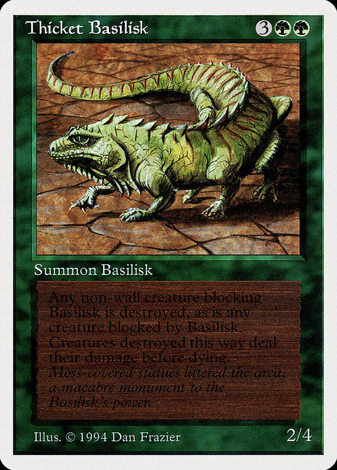 Thicket Basilisk [Summer Magic / Edgar] | Galaxy Games LLC