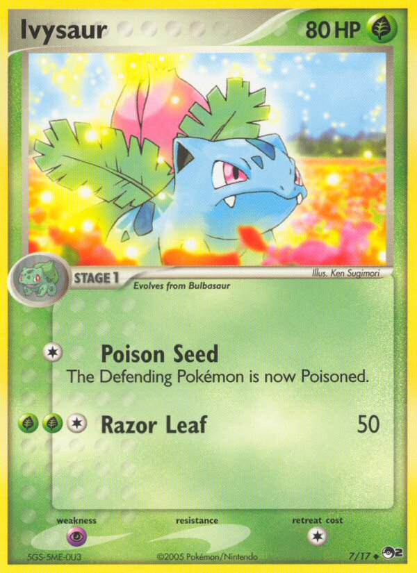 Ivysaur (7/17) [POP Series 2] | Galaxy Games LLC