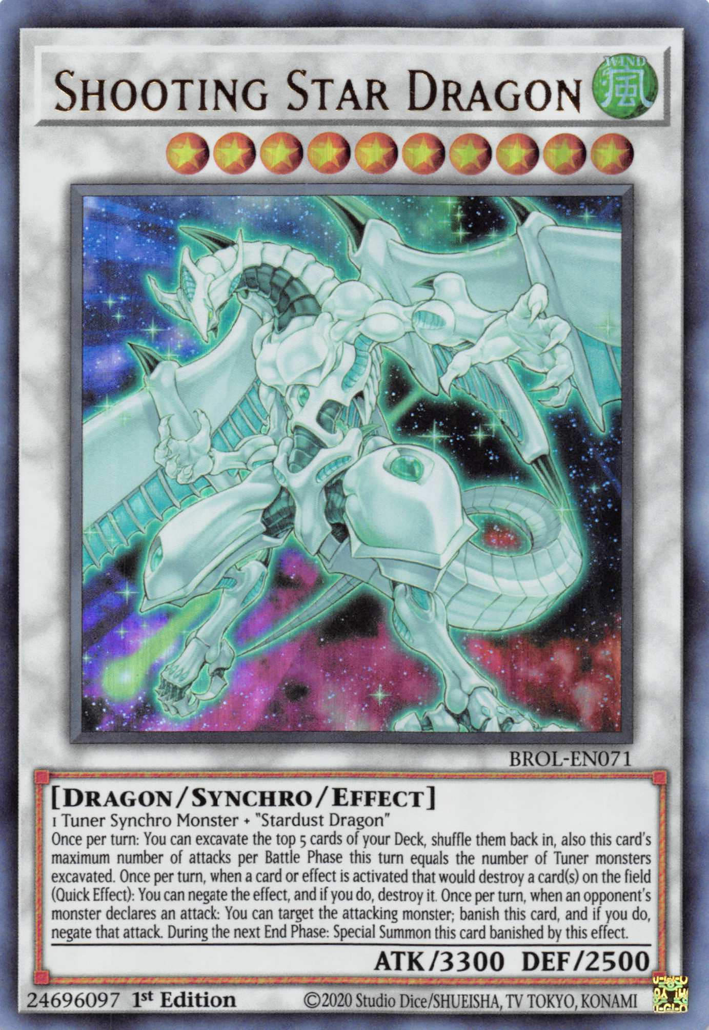 Shooting Star Dragon [BROL-EN071] Ultra Rare | Galaxy Games LLC