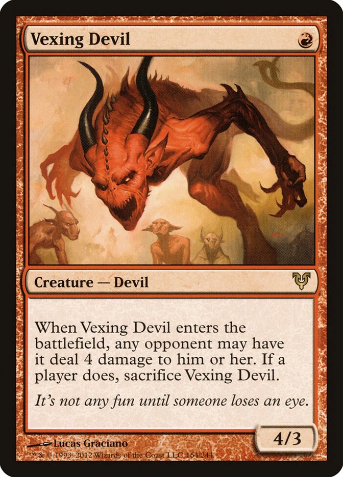 Vexing Devil [Avacyn Restored] | Galaxy Games LLC