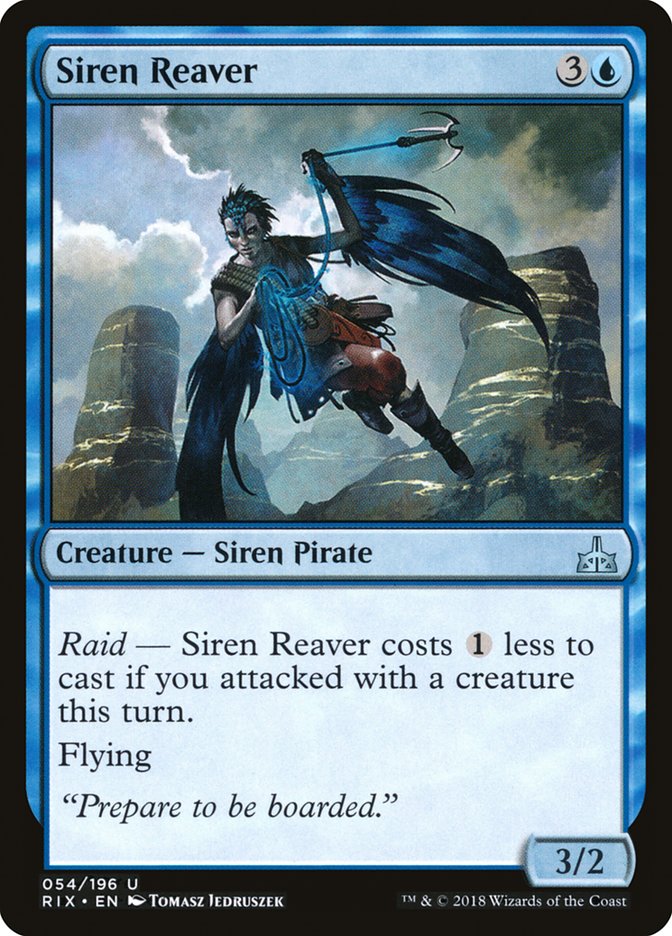 Siren Reaver [Rivals of Ixalan] | Galaxy Games LLC