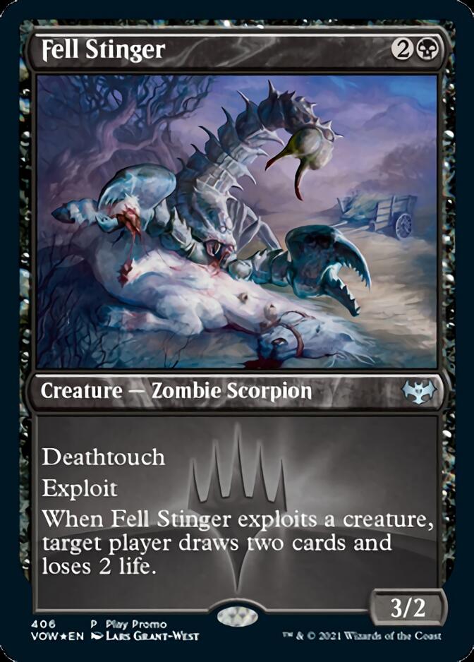 Fell Stinger (Play Promo) [Innistrad: Crimson Vow] | Galaxy Games LLC