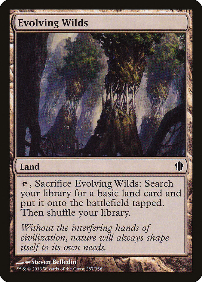 Evolving Wilds [Commander 2013] | Galaxy Games LLC