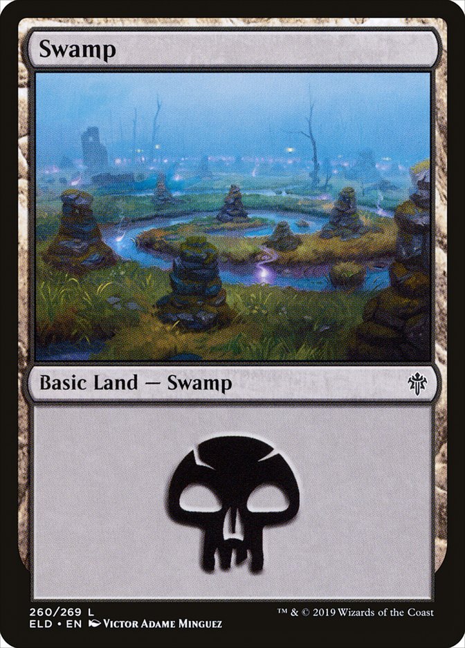 Swamp (260) [Throne of Eldraine] | Galaxy Games LLC