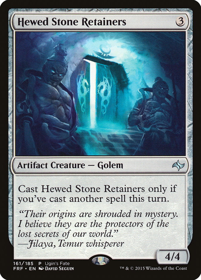 Hewed Stone Retainers [Ugin's Fate] | Galaxy Games LLC