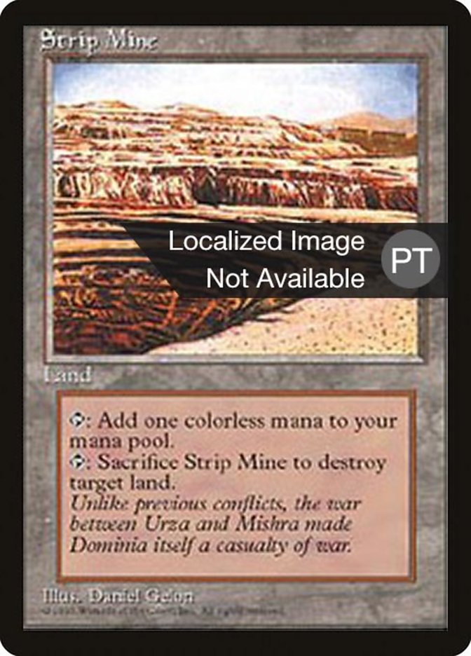 Strip Mine [Fourth Edition (Foreign Black Border)] | Galaxy Games LLC
