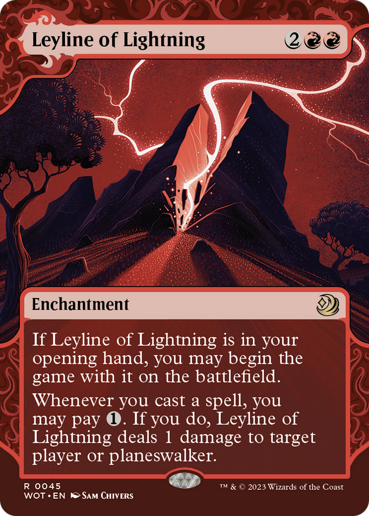 Leyline of Lightning [Wilds of Eldraine: Enchanting Tales] | Galaxy Games LLC