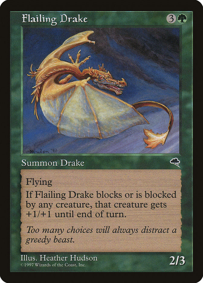 Flailing Drake [Tempest] | Galaxy Games LLC