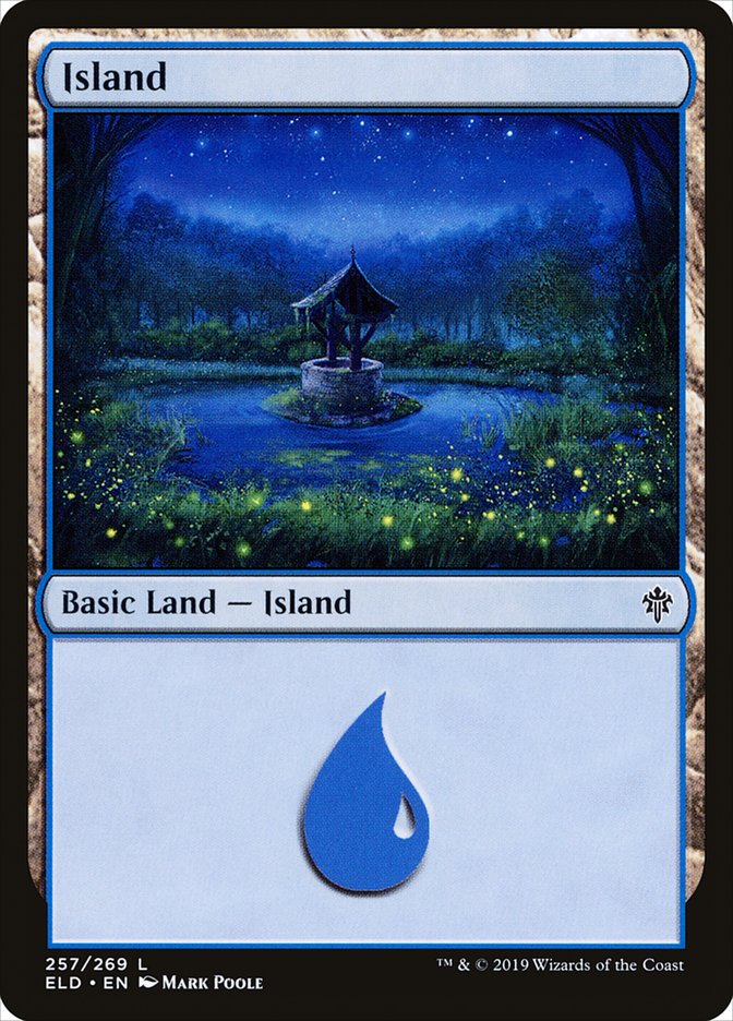 Island (257) [Throne of Eldraine] | Galaxy Games LLC