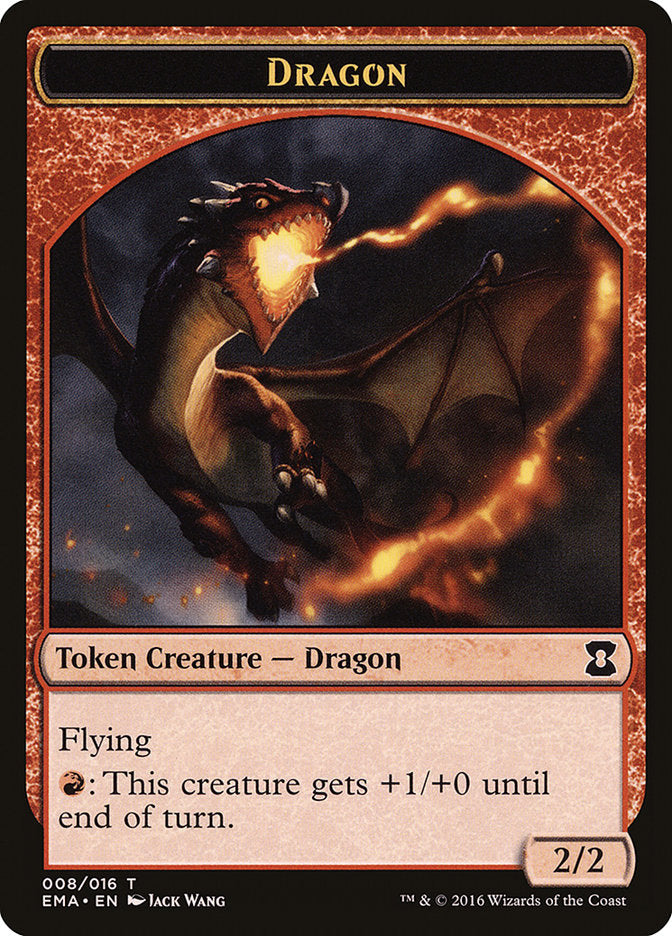 Dragon Token [Eternal Masters Tokens] | Galaxy Games LLC