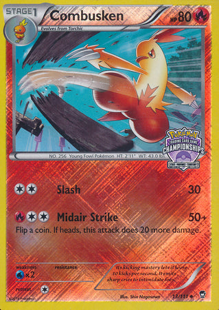 Combusken (13/111) (Championship Promo) [XY: Furious Fists] | Galaxy Games LLC