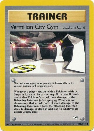 Vermilion City Gym (120/132) [Gym Heroes Unlimited] | Galaxy Games LLC