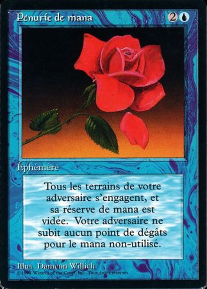 Mana Short [Foreign Black Border] | Galaxy Games LLC