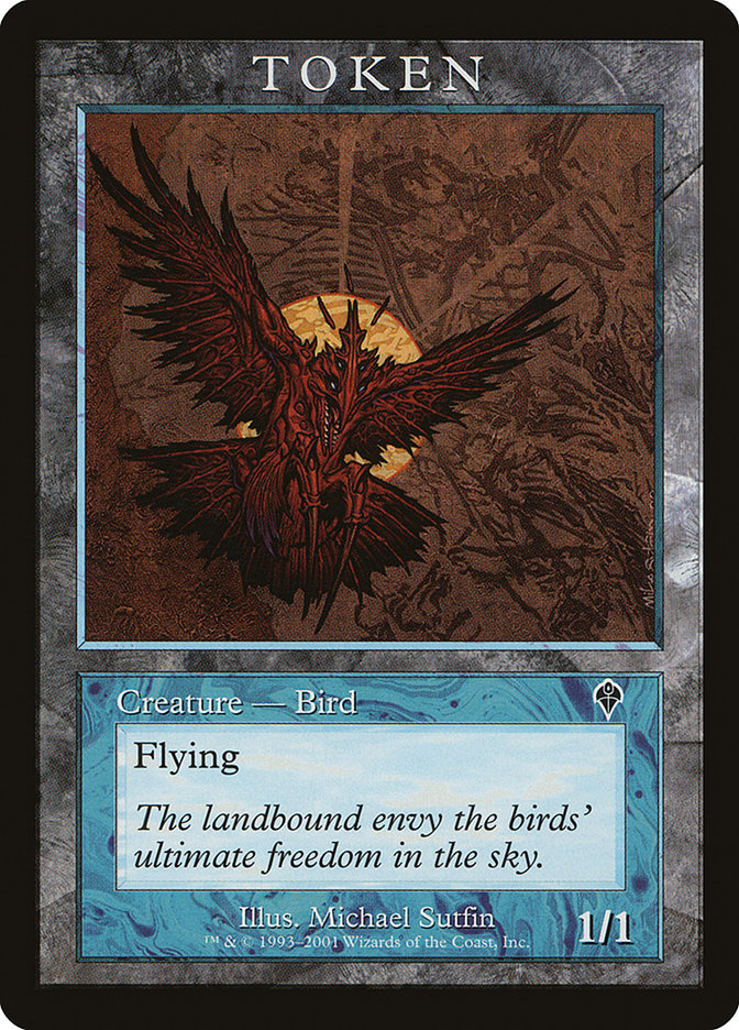 Bird Token [Magic Player Rewards 2001] | Galaxy Games LLC