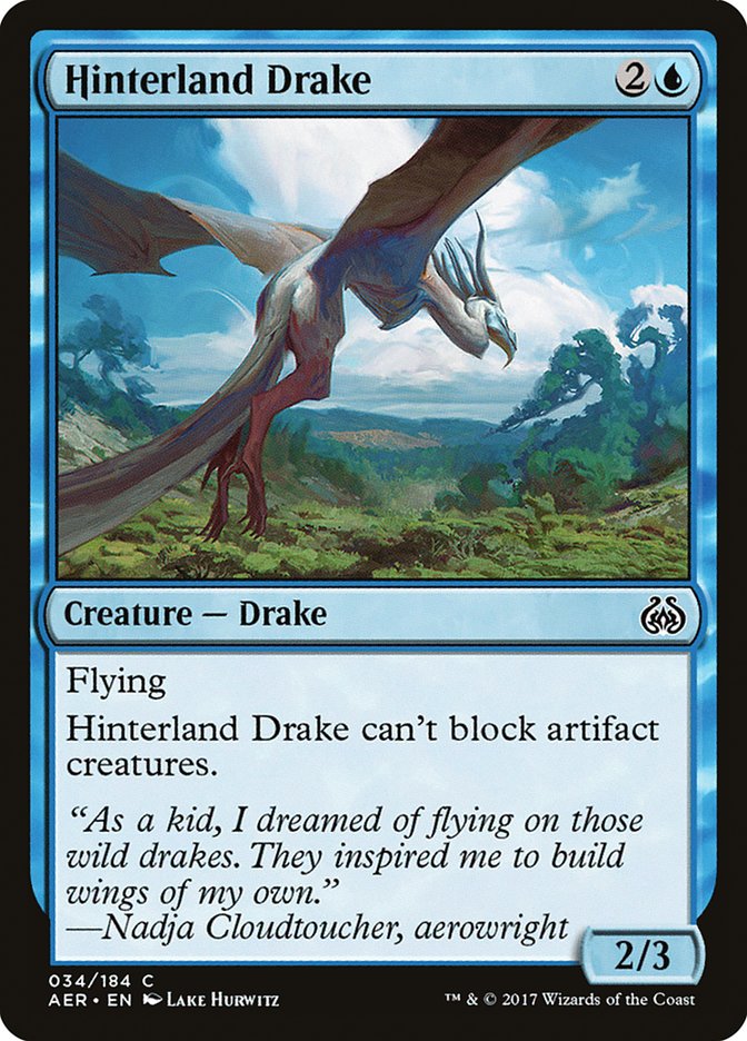 Hinterland Drake [Aether Revolt] | Galaxy Games LLC