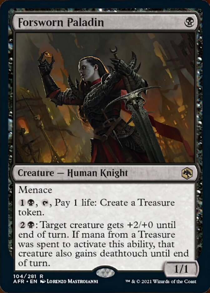 Forsworn Paladin [Dungeons & Dragons: Adventures in the Forgotten Realms] | Galaxy Games LLC