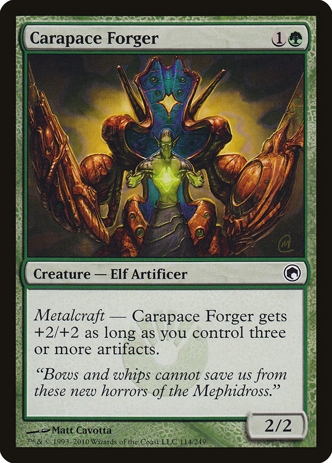 Carapace Forger [Scars of Mirrodin] | Galaxy Games LLC