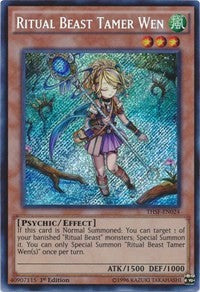 Ritual Beast Tamer Wen [THSF-EN024] Secret Rare | Galaxy Games LLC