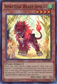 Spiritual Beast Apelio [THSF-EN025] Super Rare | Galaxy Games LLC