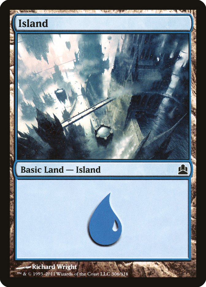 Island (306) [Commander 2011] | Galaxy Games LLC